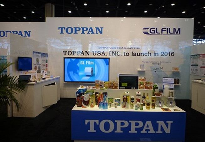 Toppan Booth in Pack Expo 2014
